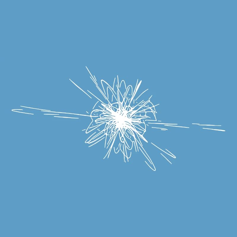 Vector Sternen Nova Explosion