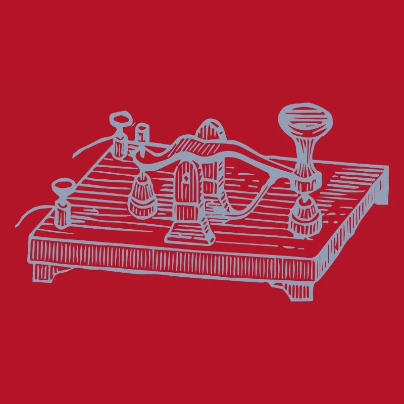 Vintage Morse Code Device, Retro Communication