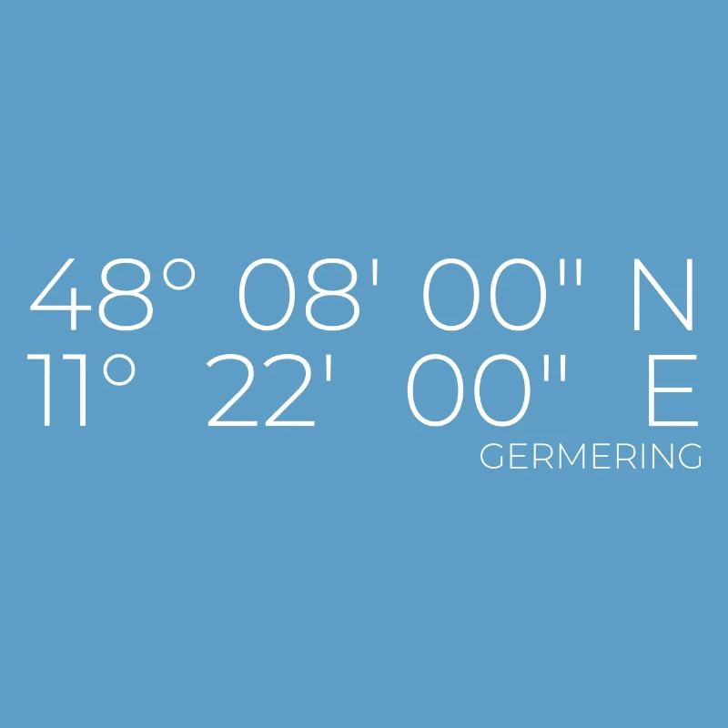 Coordinates Germering, Bavaria