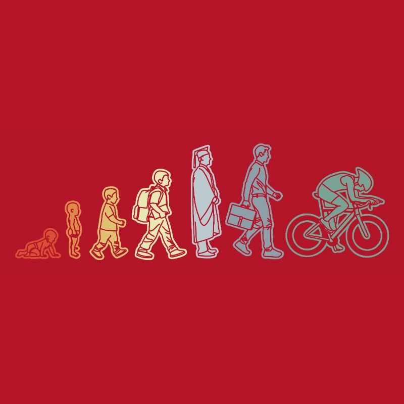 Radfahrer Evolution