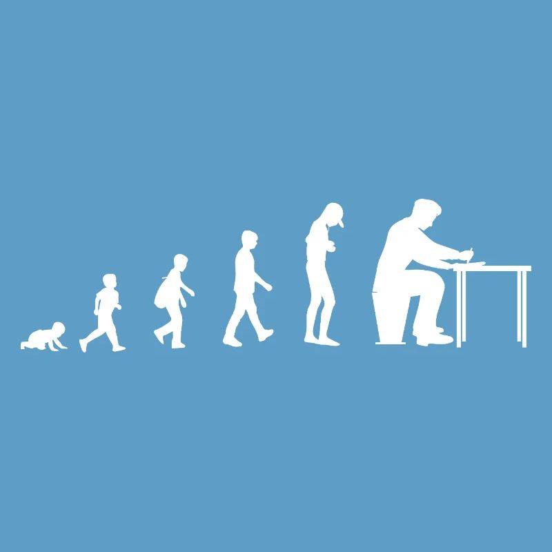 Évolution du bébé à l’écrivain, auteur