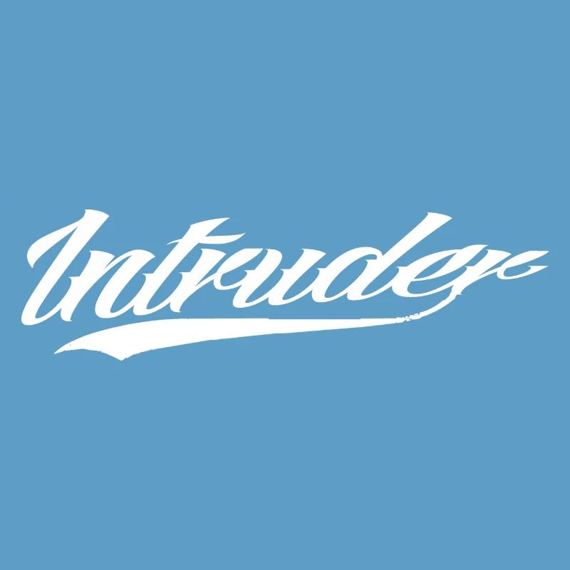 intruder hacker eindringling clan sticker computer