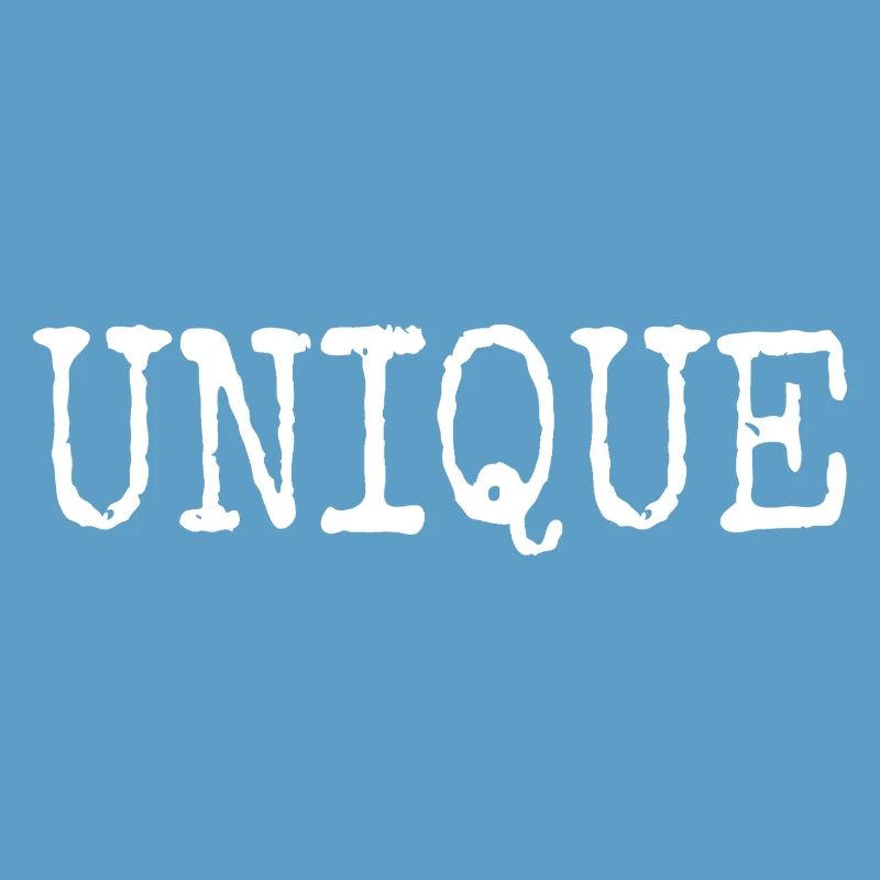 Unique Einzigartig Unikat Selbstwert Einzig Artig