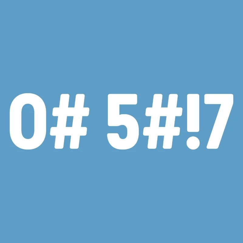 Oh Scheiße, codiert