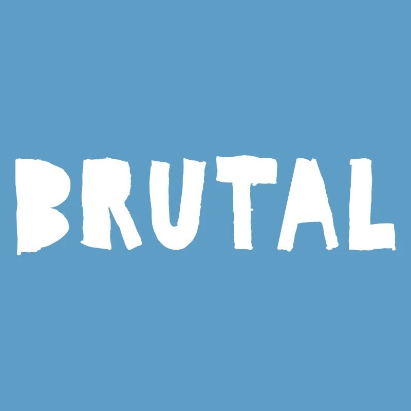 Conception brutale du logo Daged Bold