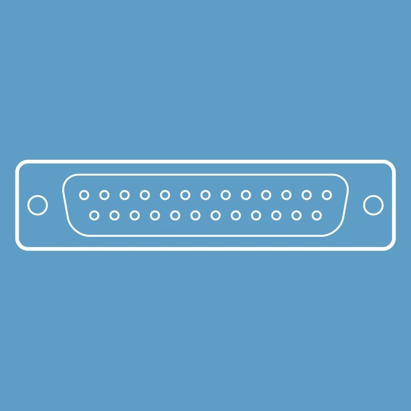 DB 25 Connector Parallel, Printer
