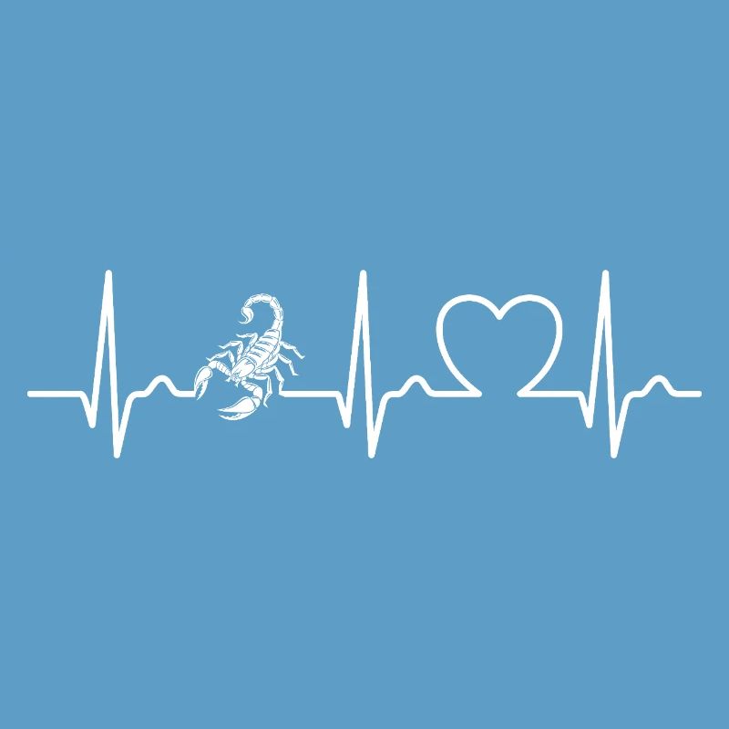 Scorpion - Dard empoisonné - Pouls - Courbe cardiaque - ECG