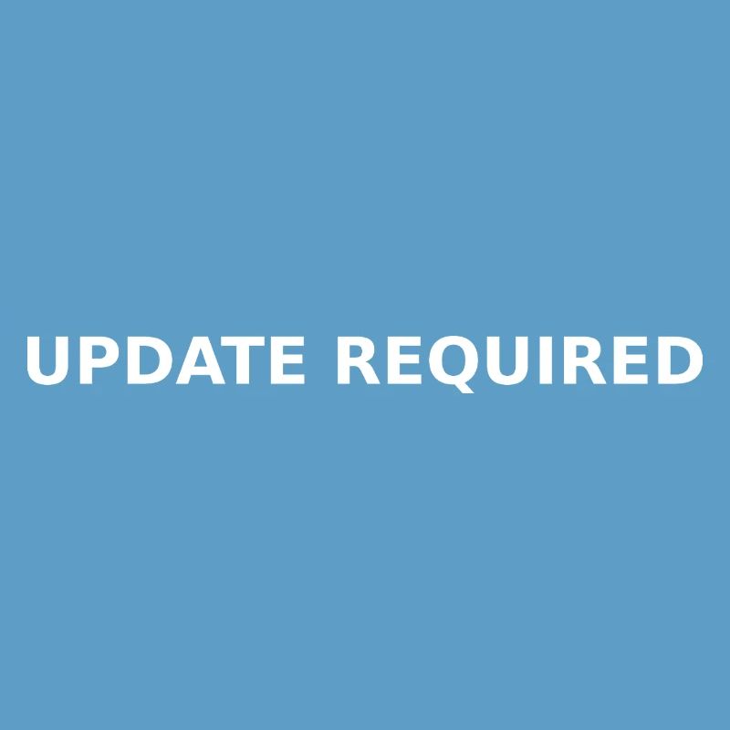UPDATE REQUIRED