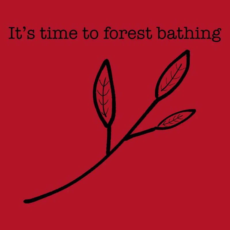 C’est l’heure du bain de forêt.