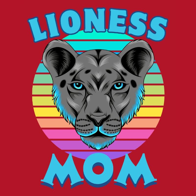Löwenmutter Muttertag Mama
