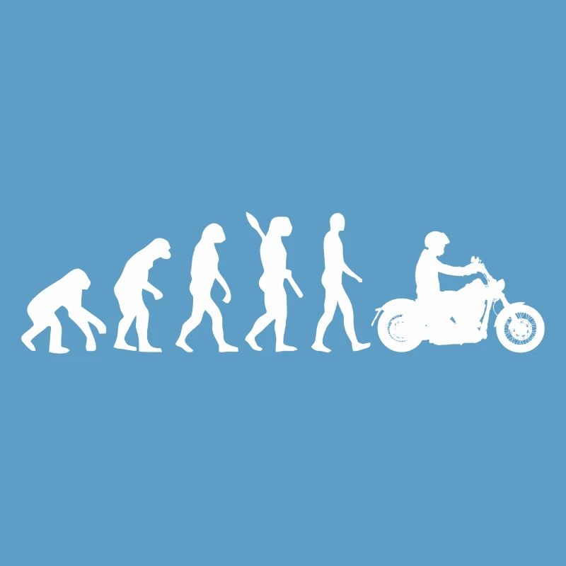 Evolution Motorrad Grafik
