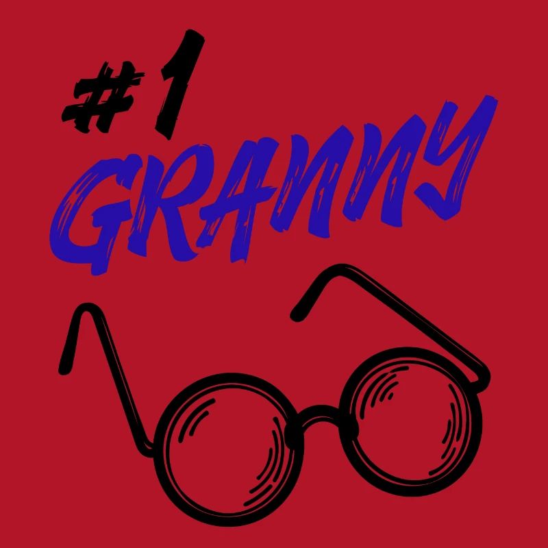 Omi Brille Statement Oma Beste Großmutter