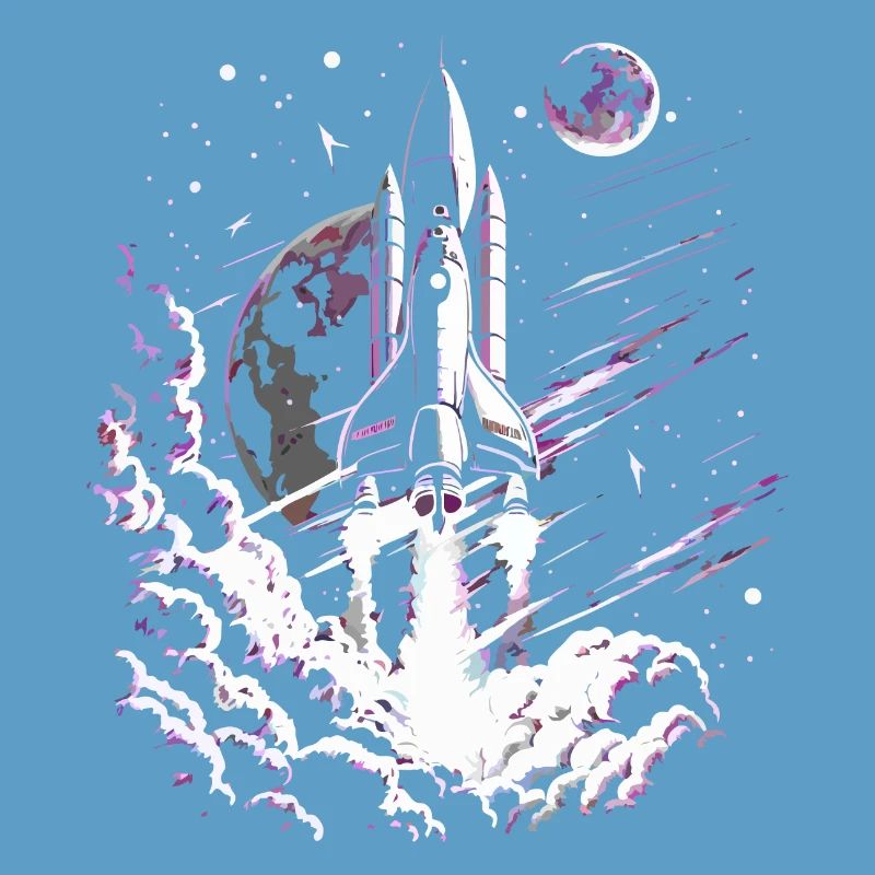 Rocket at take-off