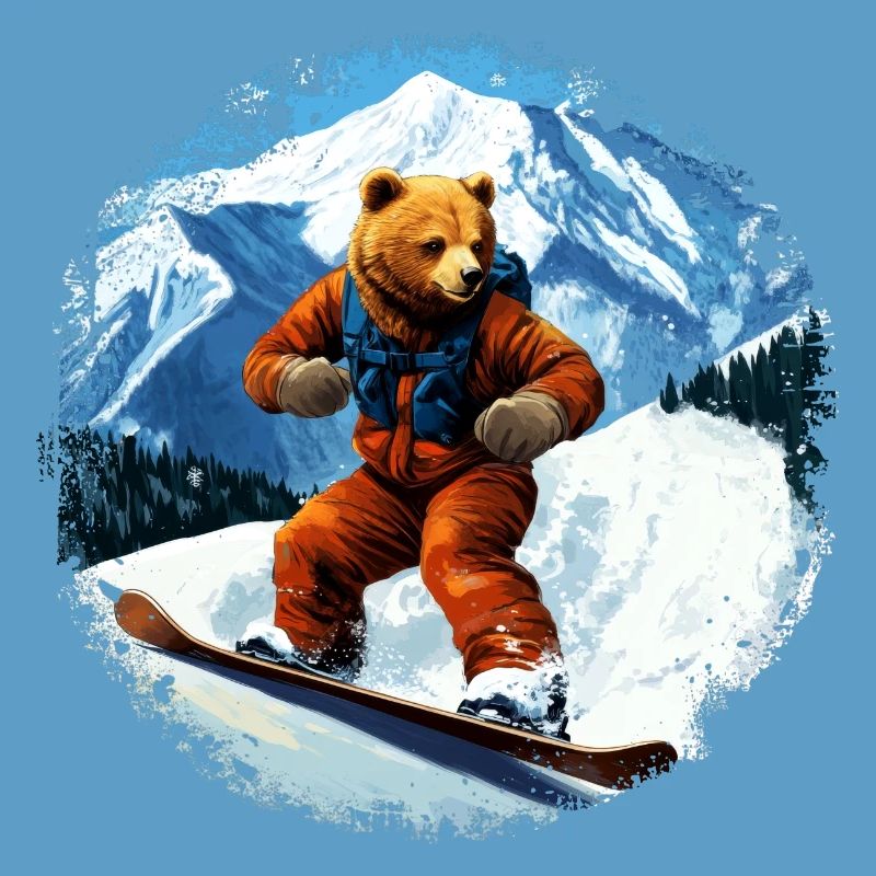 Bears Snowboard