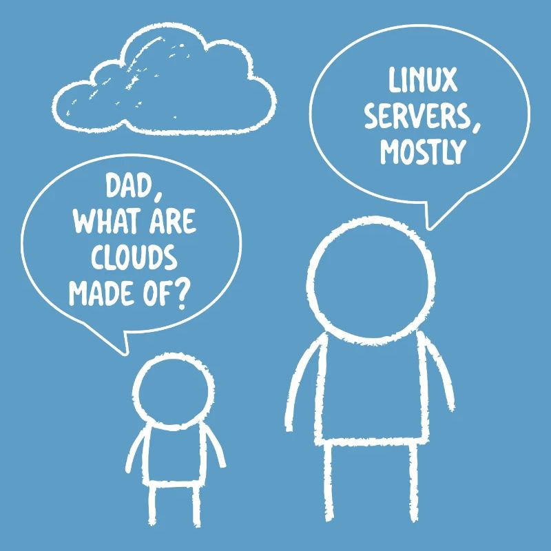 Papa Qu’est-ce que les clouds sont faits de serveurs Linux