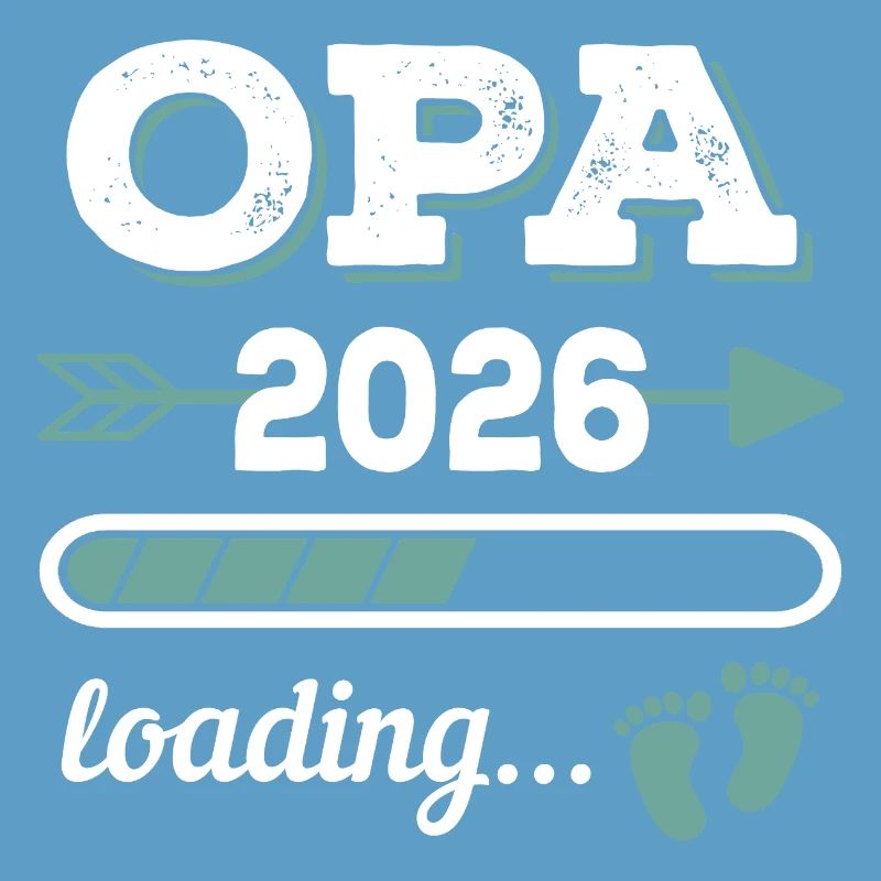 Opa 2026 Loading Werdender Großater Geschenkidee