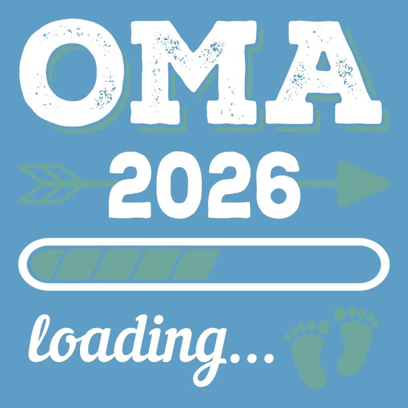 Oma 2026 Loading Werdende Großmutter Geschenkidee