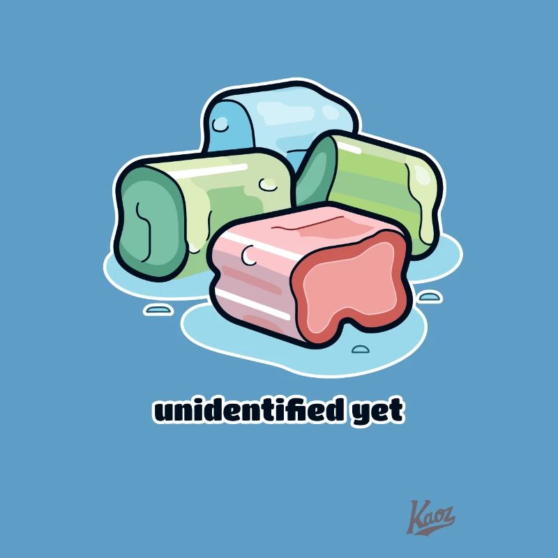 Unknown chewing gum object