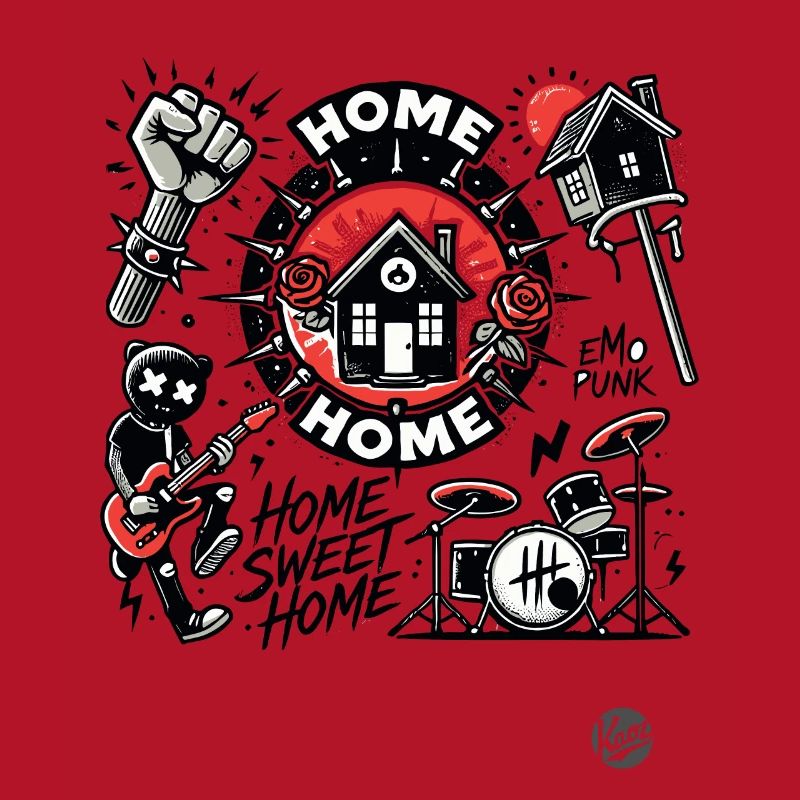 Home sweet home for anarchy emo punks
