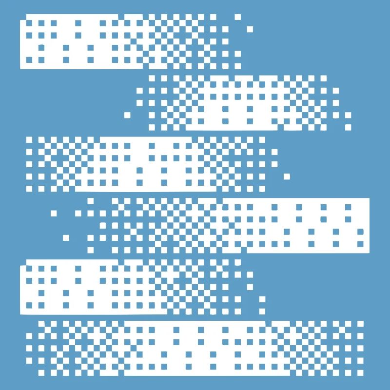 Abstract Digital Pixel Pattern