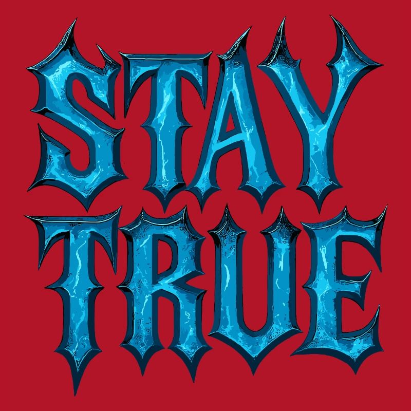 Stay True Design – Be Yourself Statement