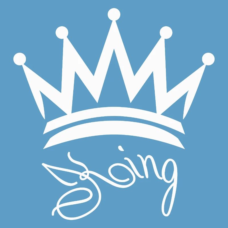 King Valentinstag, Hochzeitstag oder Paar Design