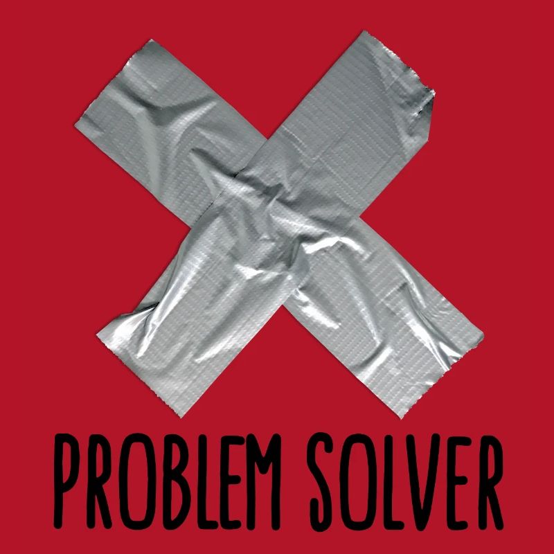 Funny Tape Man Father Problem solver