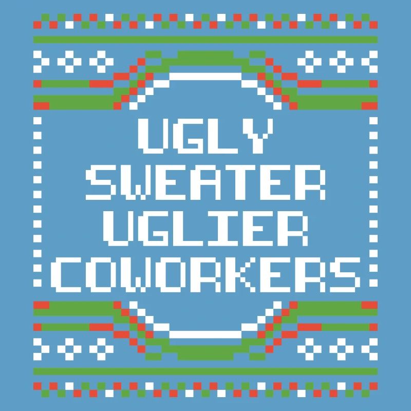 Pull de Noël moche de bureau Pull humoristique de bureau