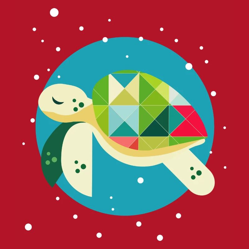 Cute Turtle – Creative Underwater World