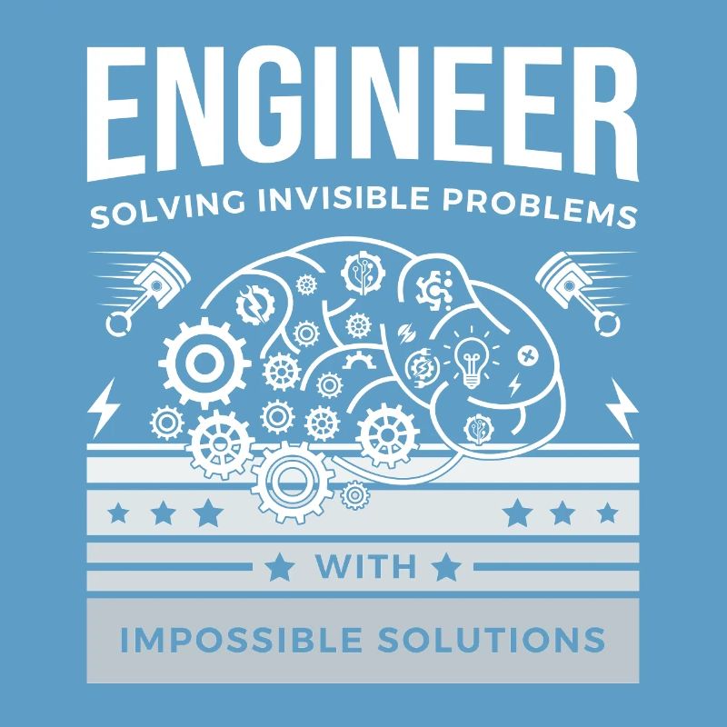 ENGINEER – Solving Invisible Problems T-Shirt