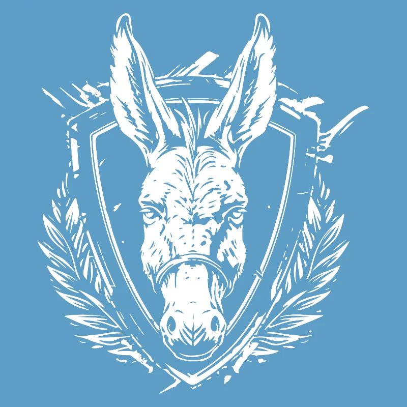 Blason du feuillage du Bouclier d’âne
