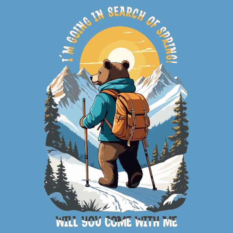 Bear is looking for spring