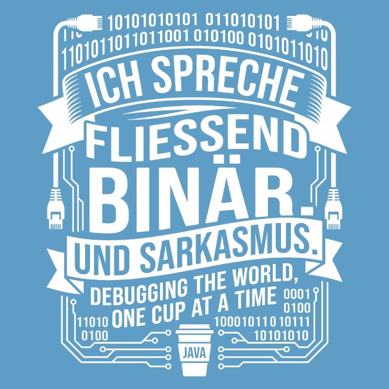 Coding Binärer Kaffee Sarkasmus