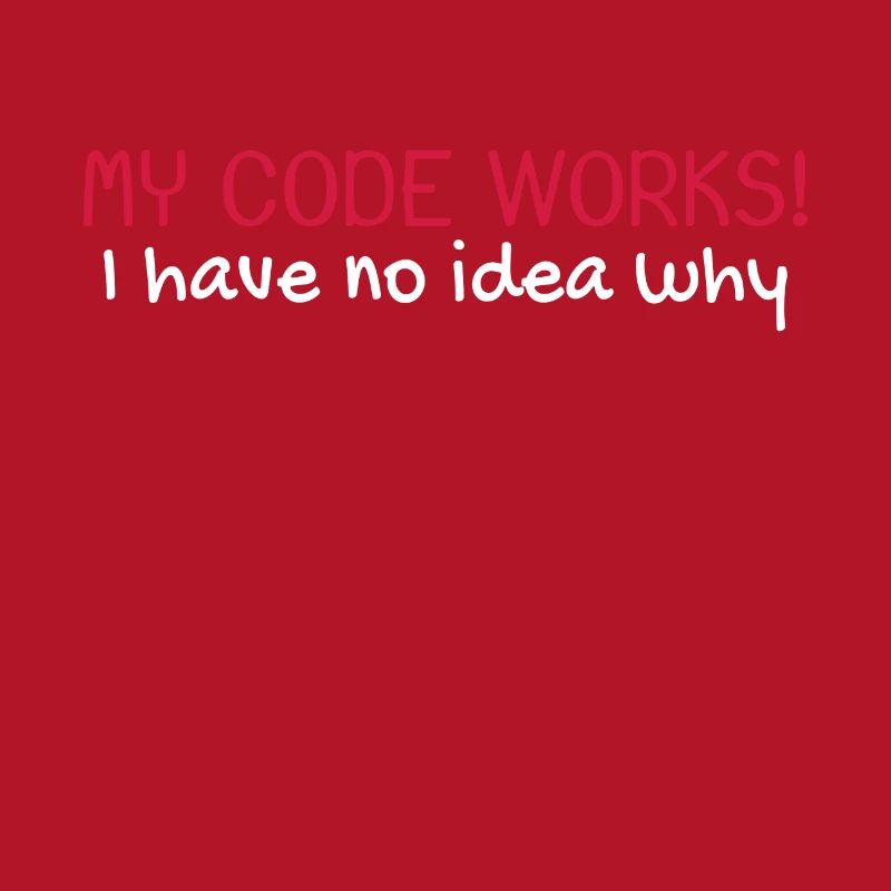 My code works Programmeur Informaticien