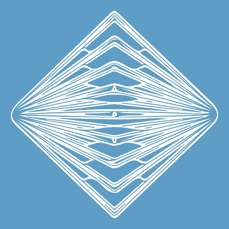 Geometric Vintage Triangle Pattern