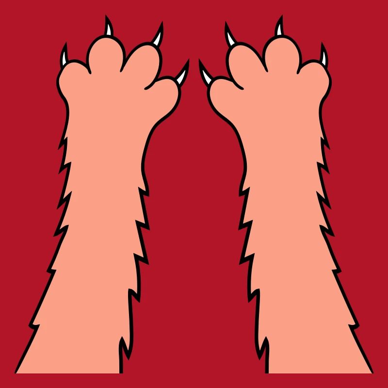 Cats, claws, paws, paws, sharp claws, scratching