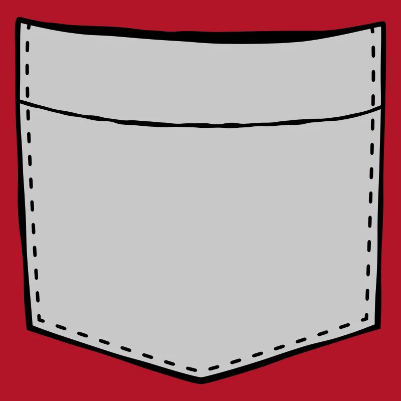 Chest pocket empty design