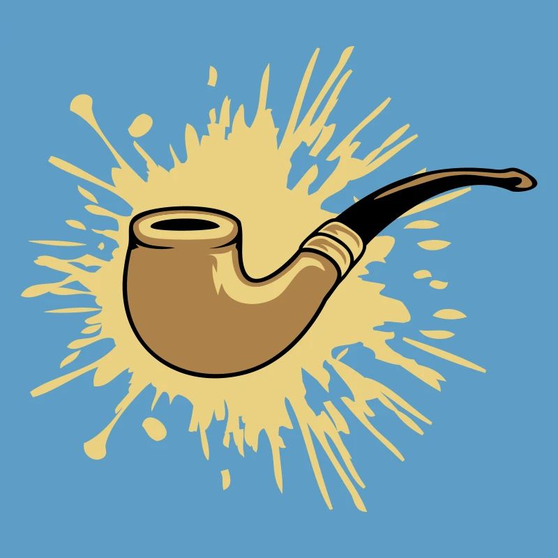 Klecks Fumeur de pipe à tabac