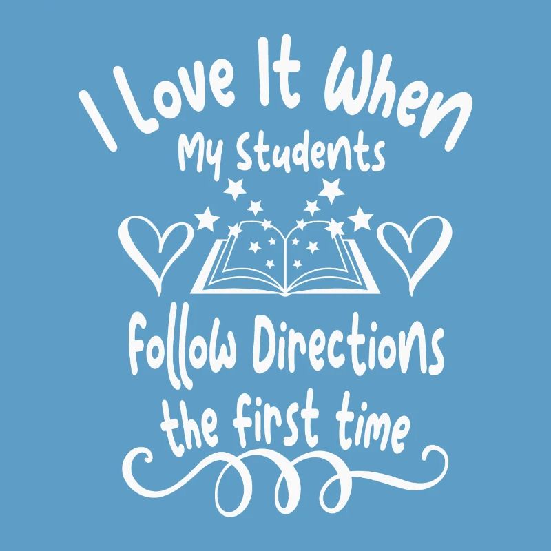 Students follow instructions the first time