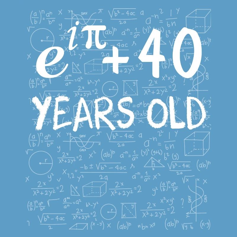 39e anniversaire 39 ans Euler Identité cadeau math