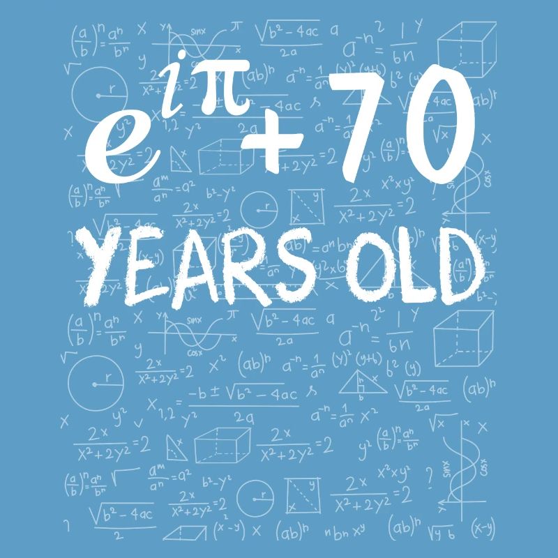 69e anniversaire 69 ans Euler Identité cadeau math