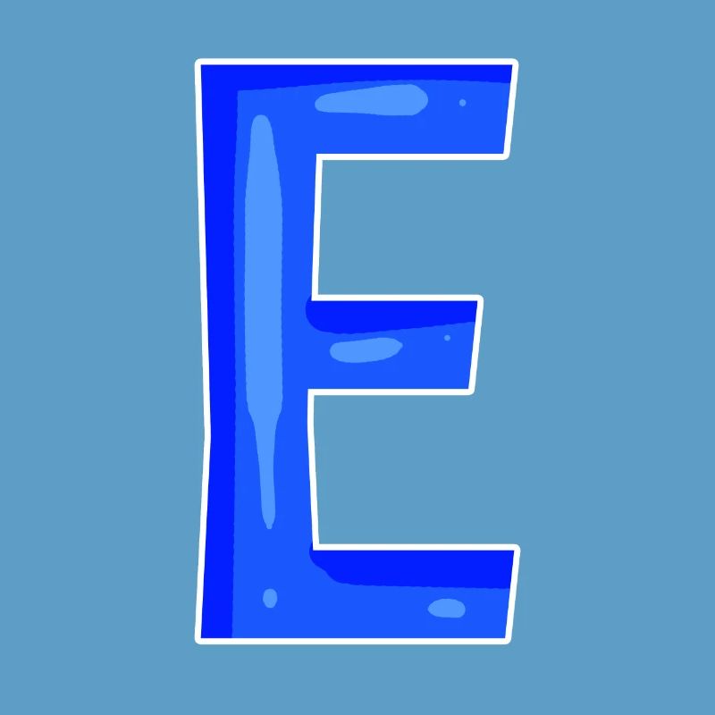Buchstabe E - Anfangsbuchstabe E