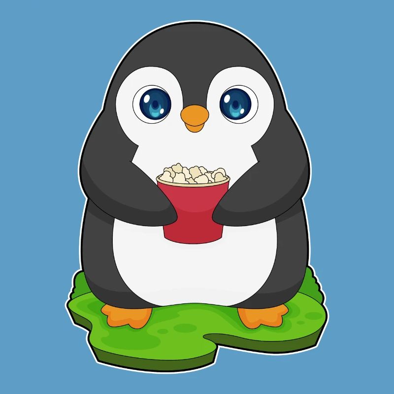 Pop-corn pingouin