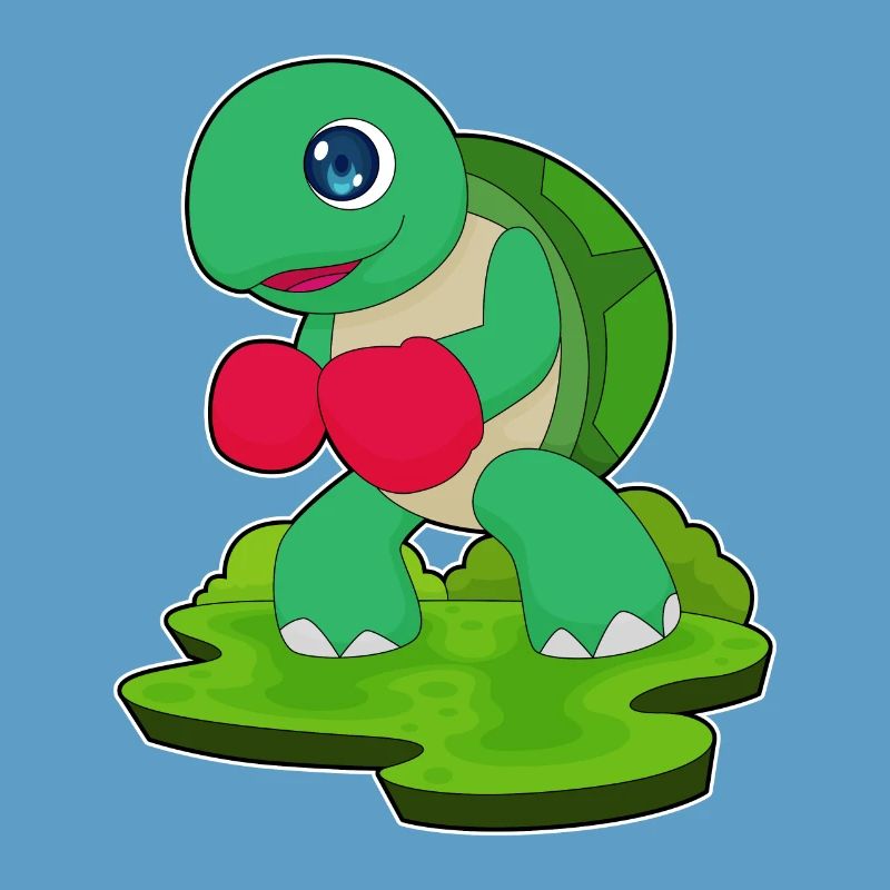Gants de boxe Turtle Boxer Boxing