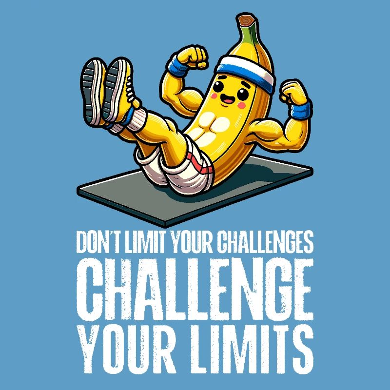 Challenge Your Limits Bodybuilder Abs