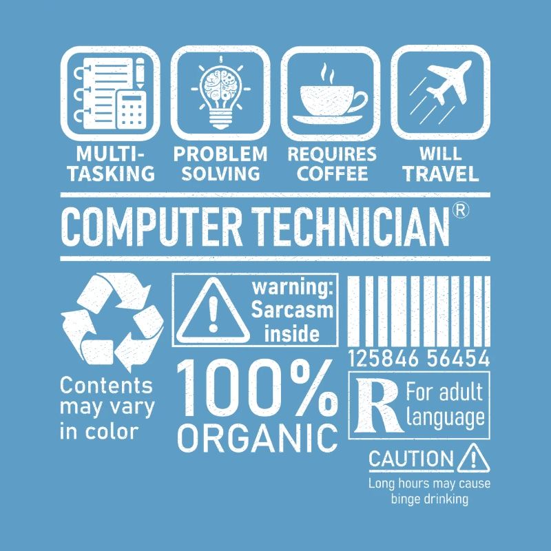Technicien en informatique multitâche résolution de problèmes