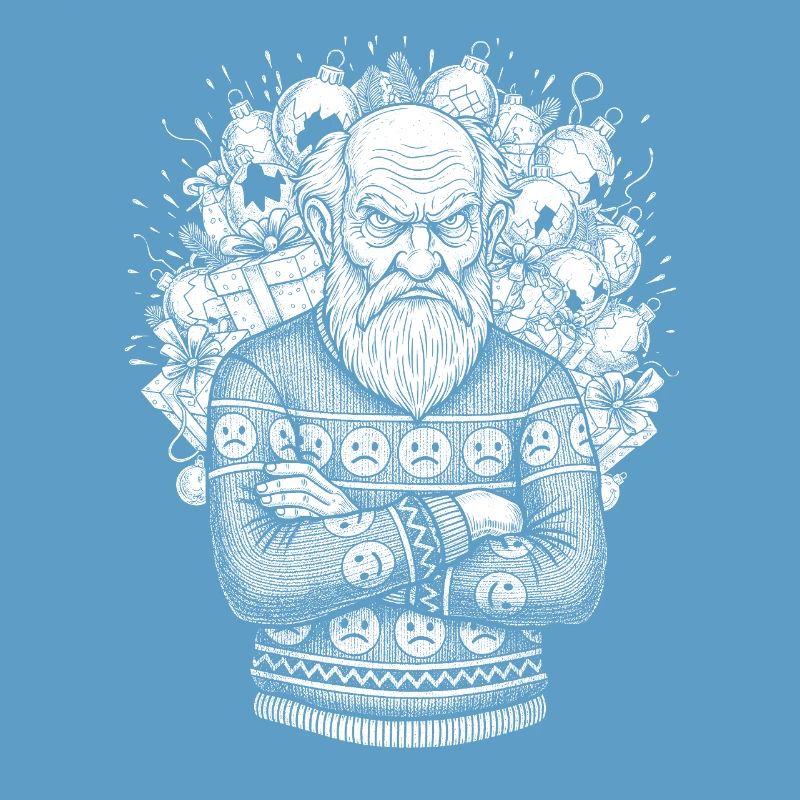 Pull de Noël moche