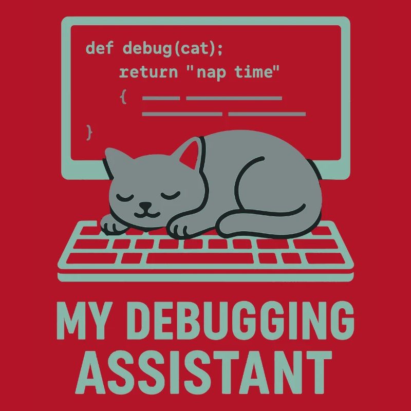 Mein Debugging Assistent Katze
