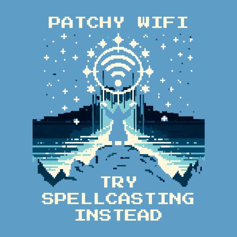 Wi-Fi weak? Magic instead of streaming | Nerd Joke