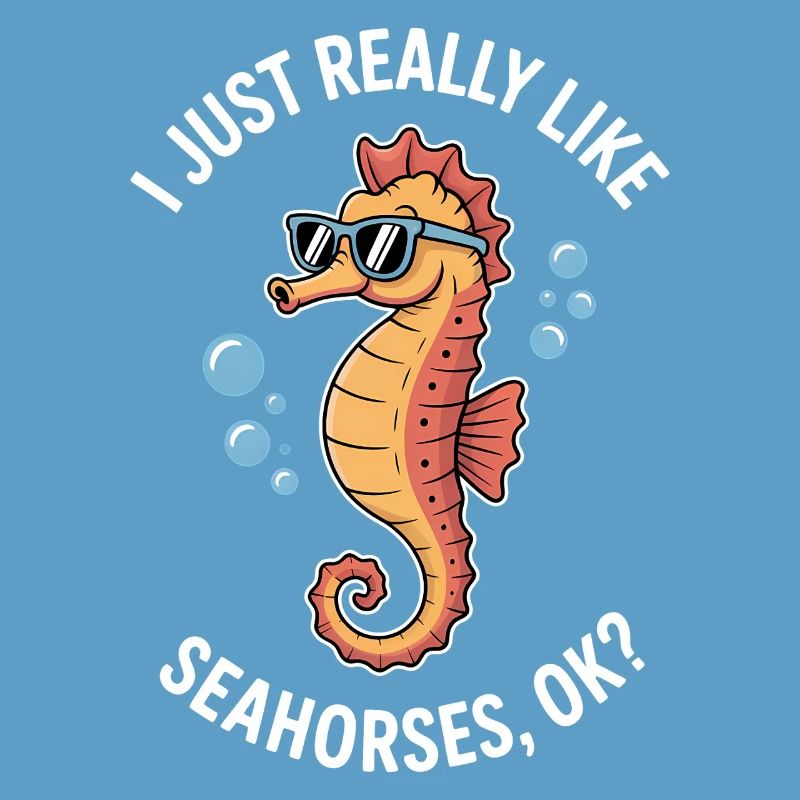 Seepferdchen Spruch Lustiges Seepferdchen Geschenk